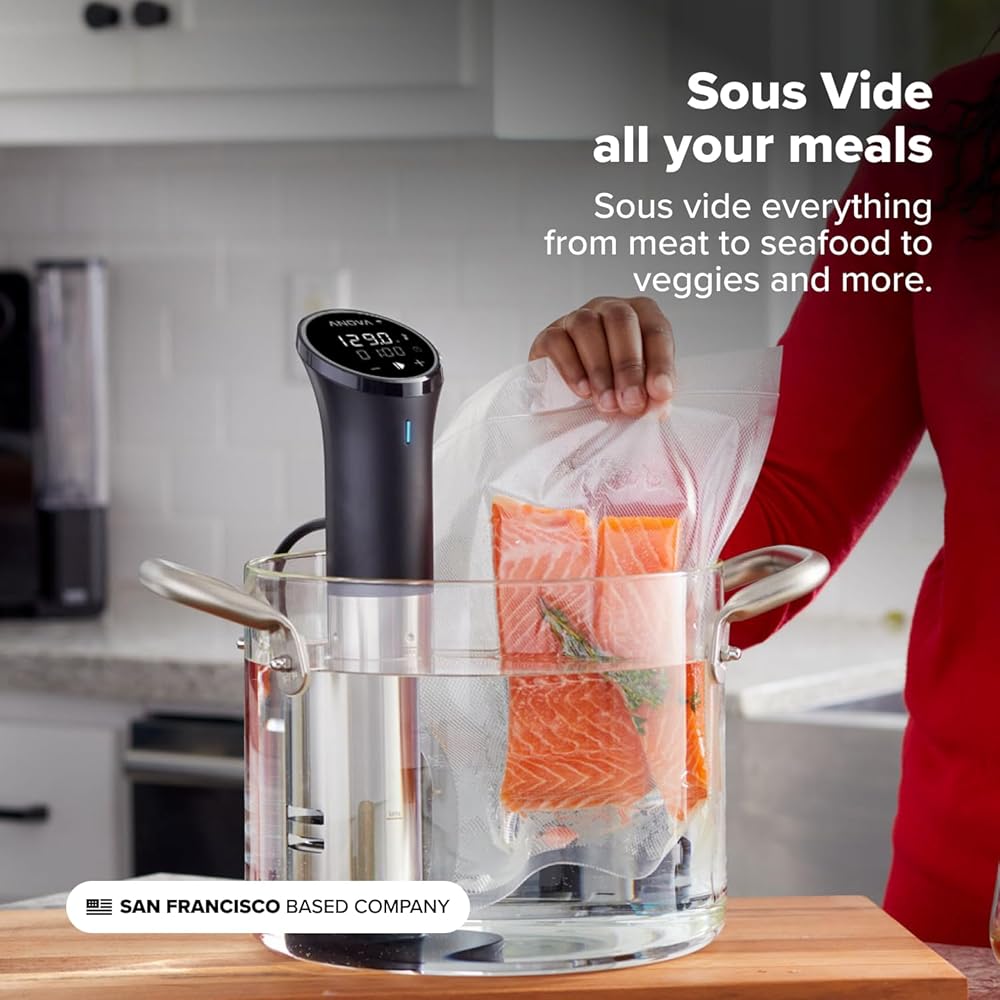 Anova Culinary Sous Vide Precision Cooker 3.0 (WiFi), 1100 Watts : Home & Kitchen