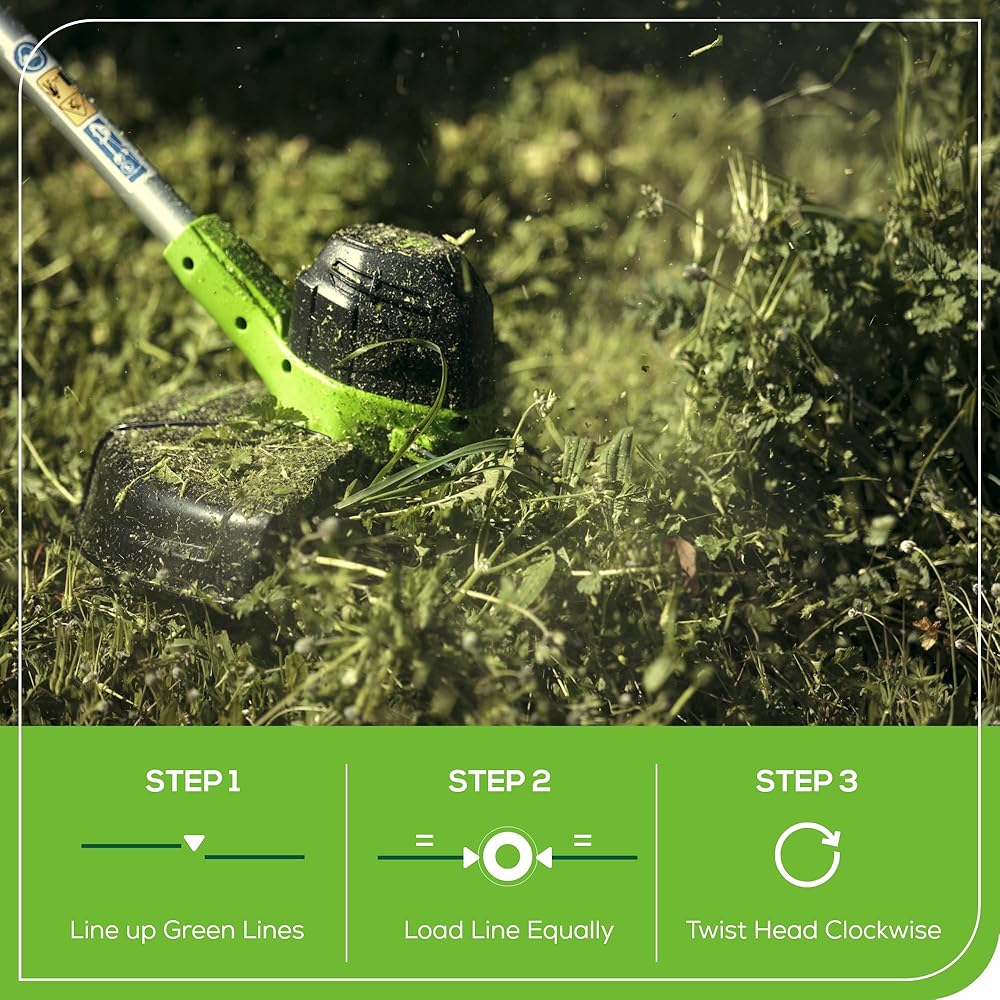 Greenworks 40V Lawn Care Combo Kit, Trimmer & Blower for Edging & Leaf Cleanup, 2.0Ah Battery & Charger (Gas-Free Yard Duo)