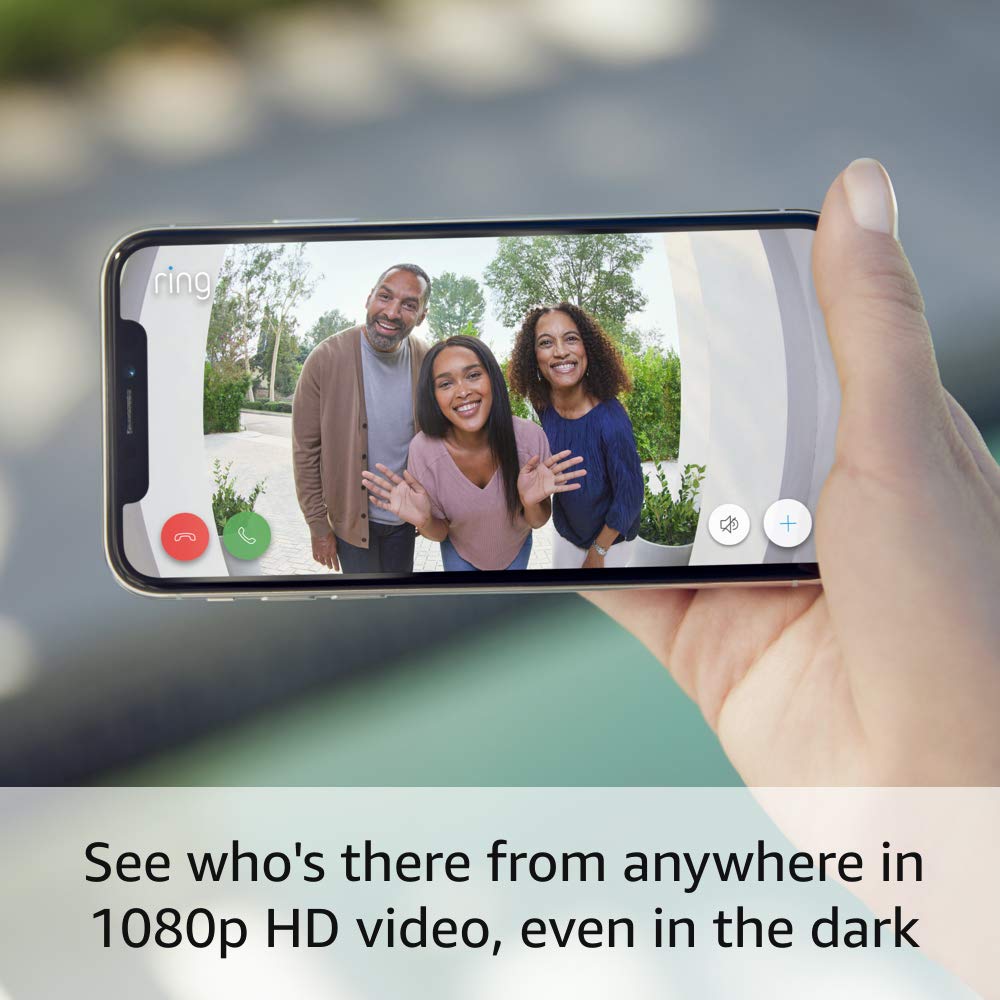 Like-New Ring Wired Doorbell Plus (Video Doorbell Pro) – Upgraded, with added security features and a sleek design (existing doorbell wiring required) : Tools & Home Improvement