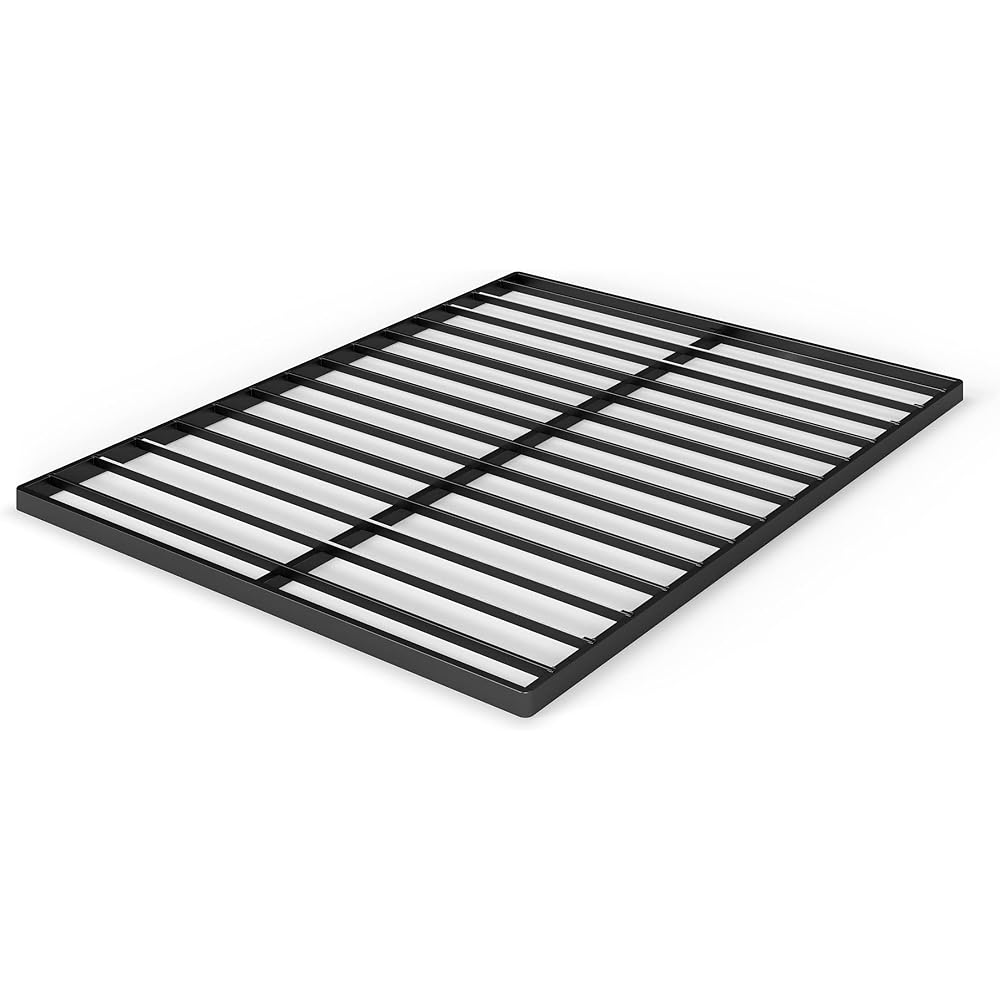 ZINUS Quick Lock Bunkie Board, Box Spring & Bed Slat Replacement, Metal Frame with Steel Slats, Easy Assembly, Queen : Home & Kitchen