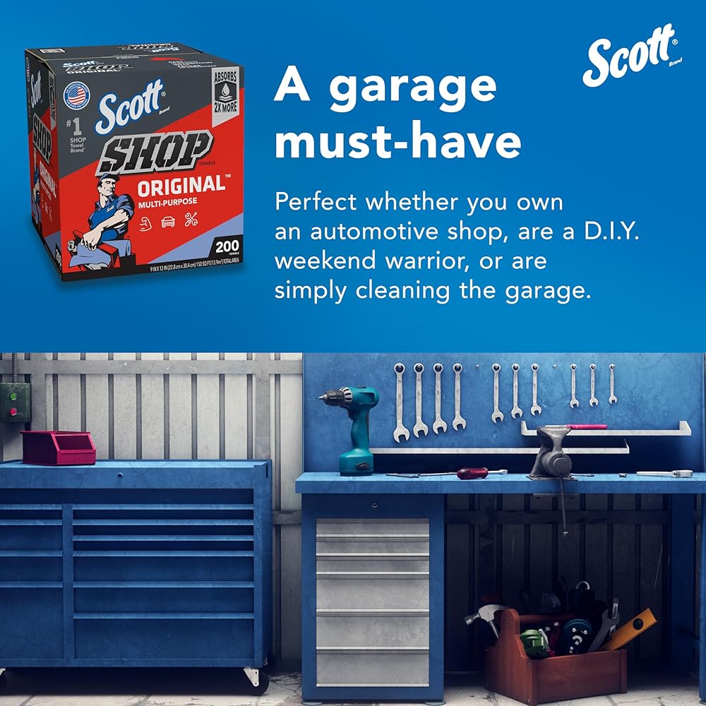 Scott Shop Original Blue Towels (75190), 9