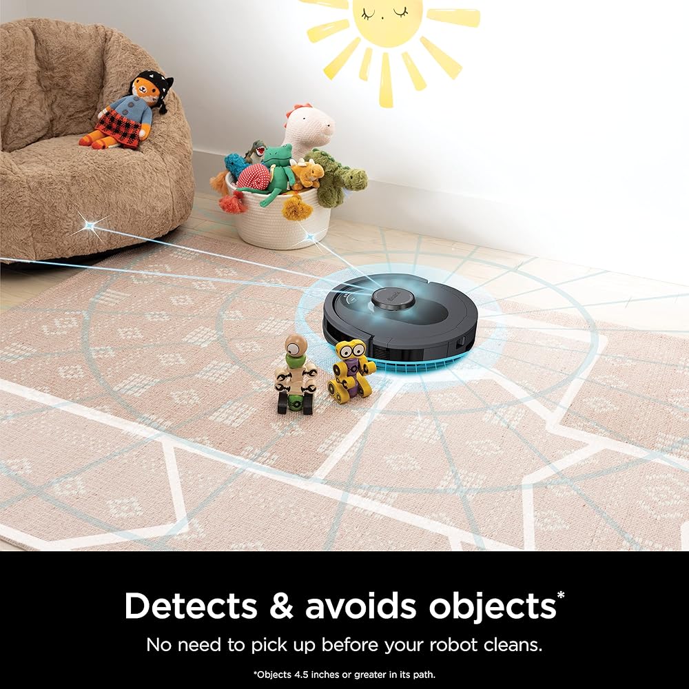 - Shark AV2501S AI Ultra Robot Vacuum, with Matrix Clean, Home Mapping, 30-Day Capacity HEPA Bagless Self Empty Base, Perfect for Pet Hair, Wifi, Dark Grey
