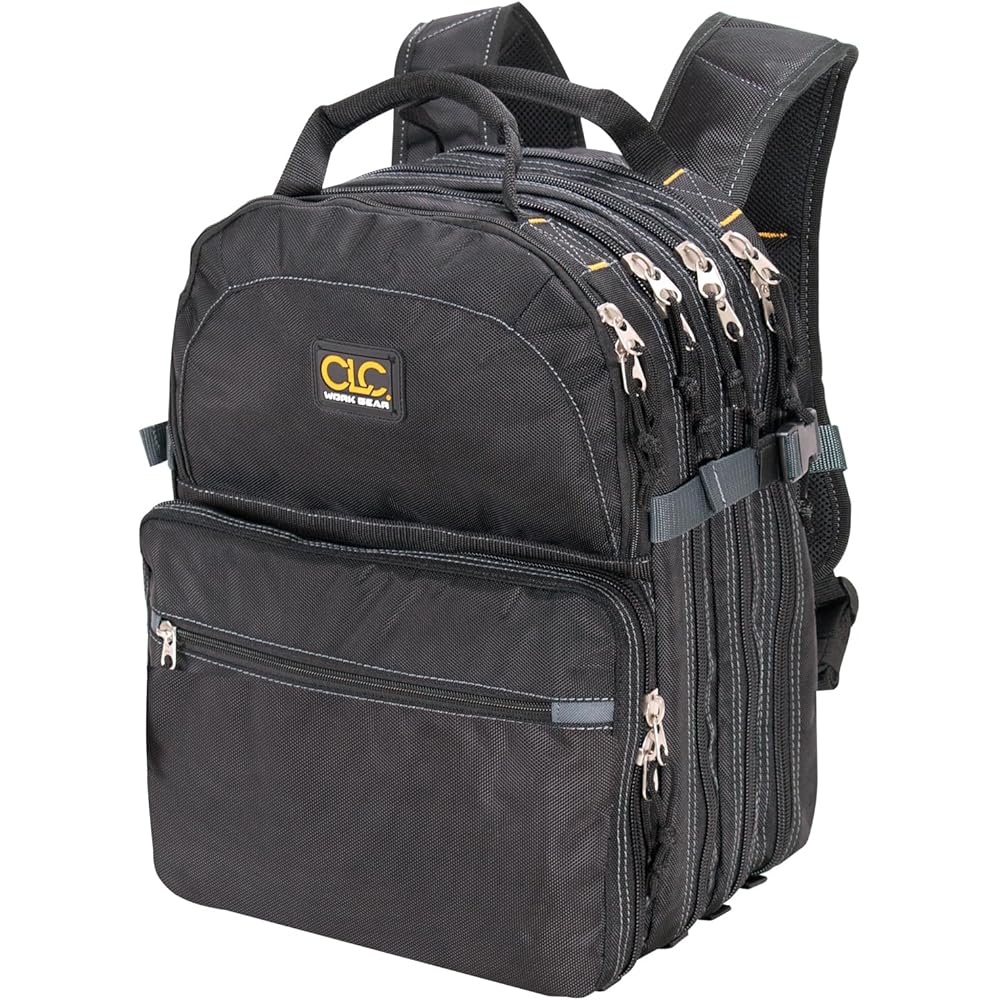 Custom Leathercraft1132 75-Pocket Tool Backpack - Tool Bags -