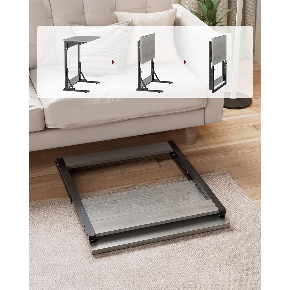 Tatub Folding TV Tray Table Set of 2, 24