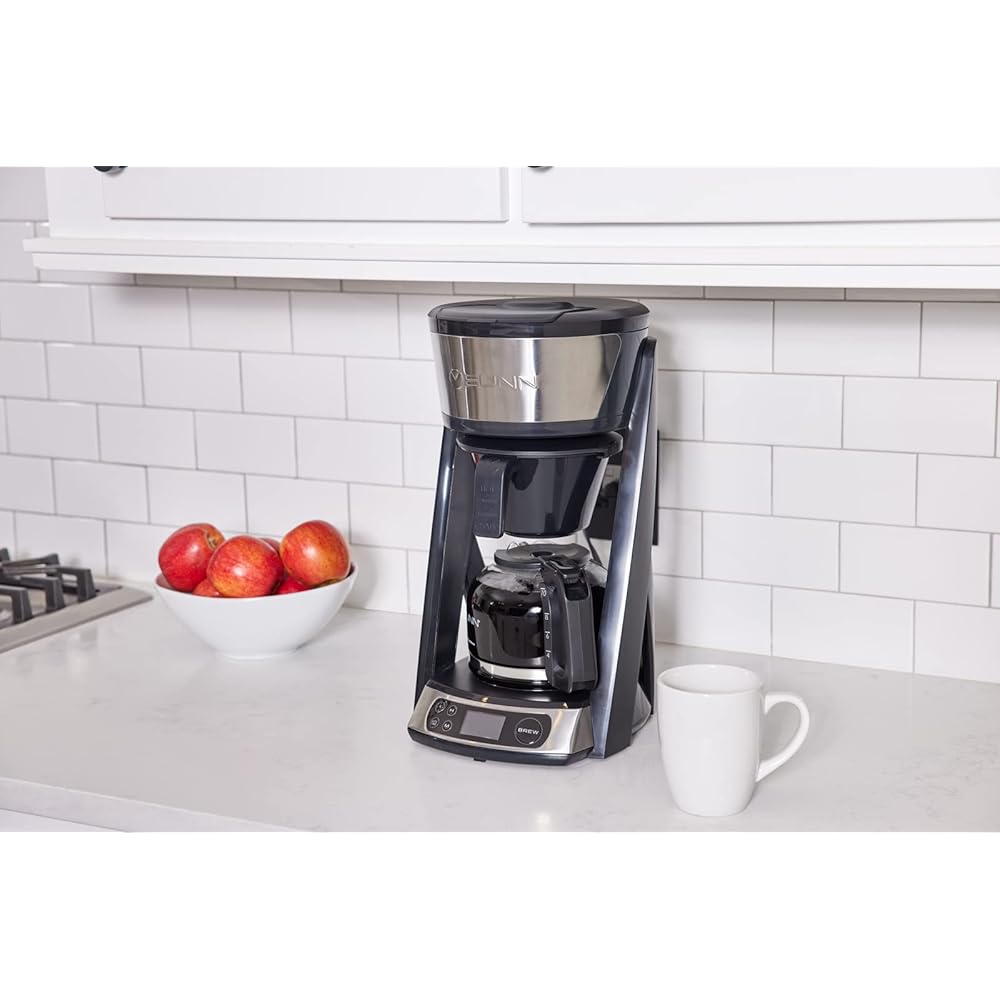 BUNN Heat N Brew Coffee Maker, 10-cup, Stainless Steel: Home & Kitchen