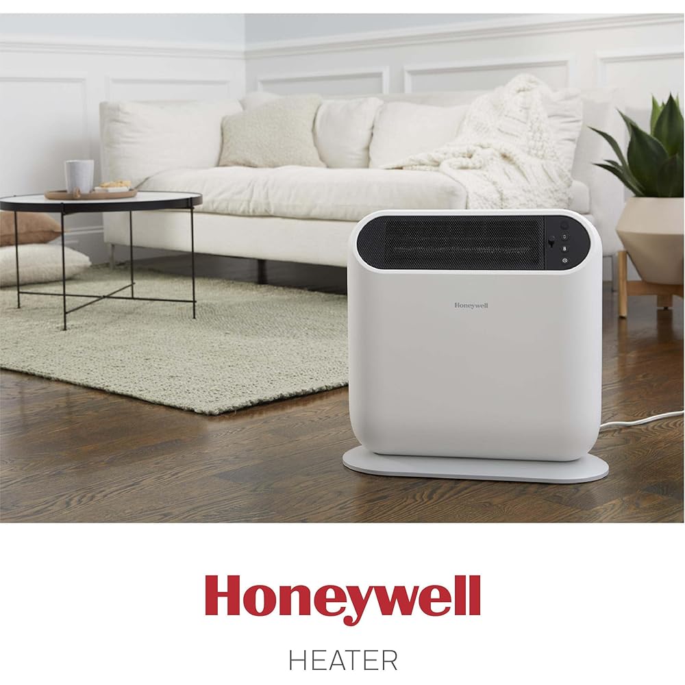 Honeywell ThermaWave 6 Ceramic Technology Space Heater, White – Ceramic Heater with Programmable Thermostat : Home & Kitchen