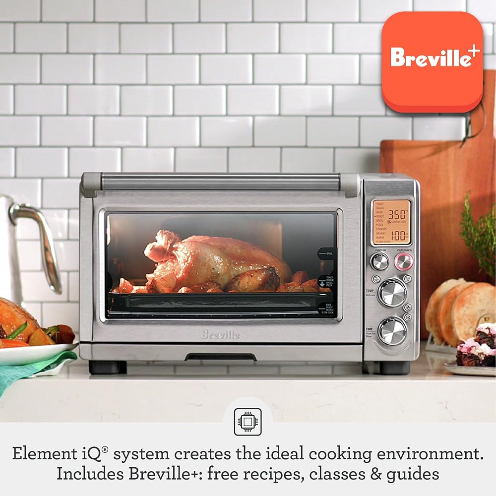 Breville BOV845BSS Smart Oven Pro Countertop Oven, Brushed Stainless Steel: Home & Kitchen