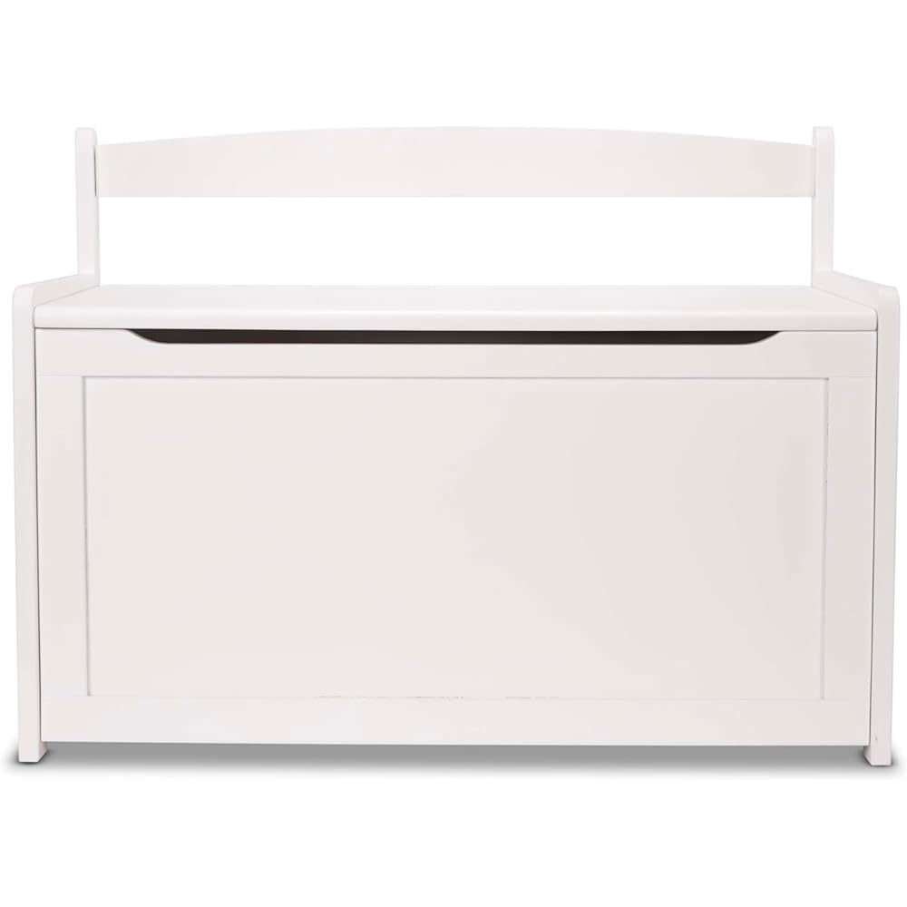 Melissa & Doug Wooden Toy Chest - White Furniture for Playroom Kids Toy Box, Wooden Box Storage Organizer, Children's Furniture Chest : Home & Kitchen