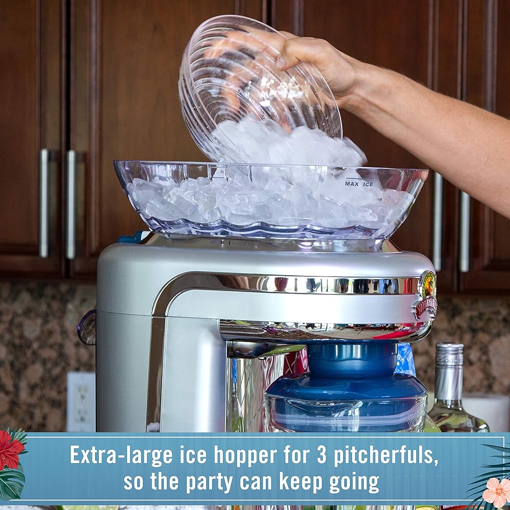 Margaritaville Key West Frozen Concoction Maker with Easy Pour Jar and XL Ice Reservoir, 4 Programmed Drink Settings, Great for Entertaining and Parties : Industrial & Scientific