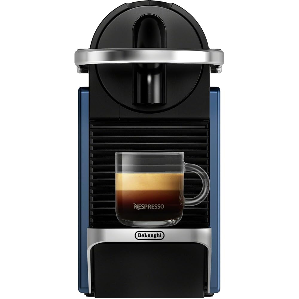 Nespresso Pixie Espresso Machine by De'Longhi, Dark Blue: Home & Kitchen