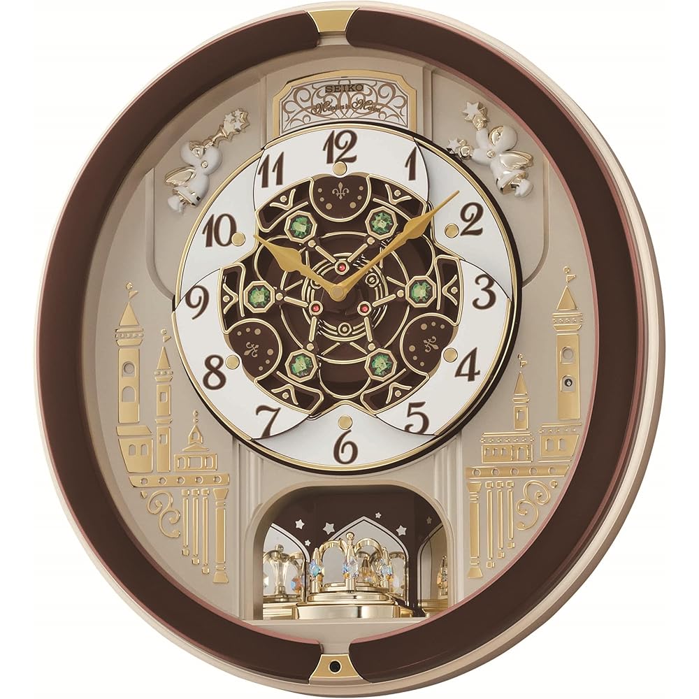 Seiko Melodies in Motion Musical Wall Clock, Spring Dance : Home & Kitchen