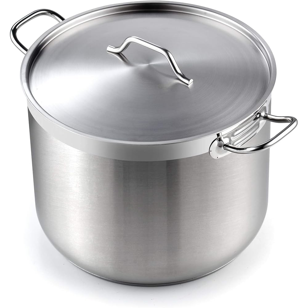 Cooks Standard 02616 Professional Grade Lid 30 Quart Stainless Steel Stockpot, Silver: Home & Kitchen