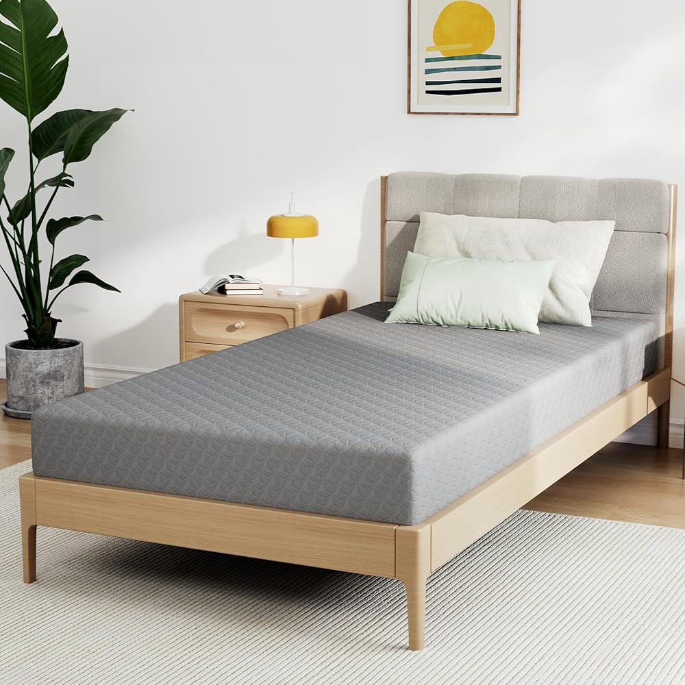 Novilla Full Size Mattress, 5 Inch Mattress Full Size Memory Foam with Gel-Infused & Airflow Wave-Cut Foam for Cool Touch & Pressure Relieving Mattresses in a Box CertiPUR-US Certified : Home & Kitchen