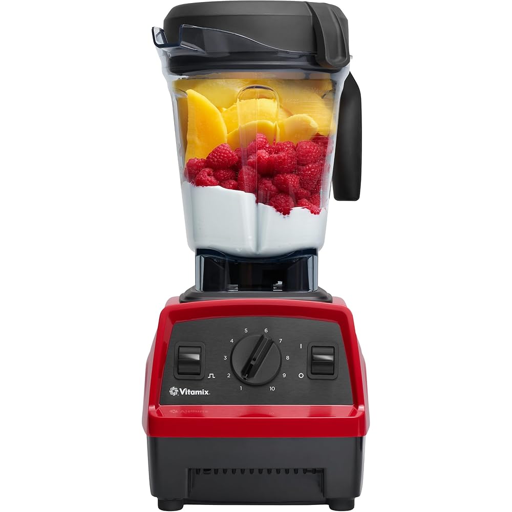 Vitamix Explorian Blender, Professional-Grade, 64 oz. Low-Profile Container, Red (Renewed Premium): Home & Kitchen