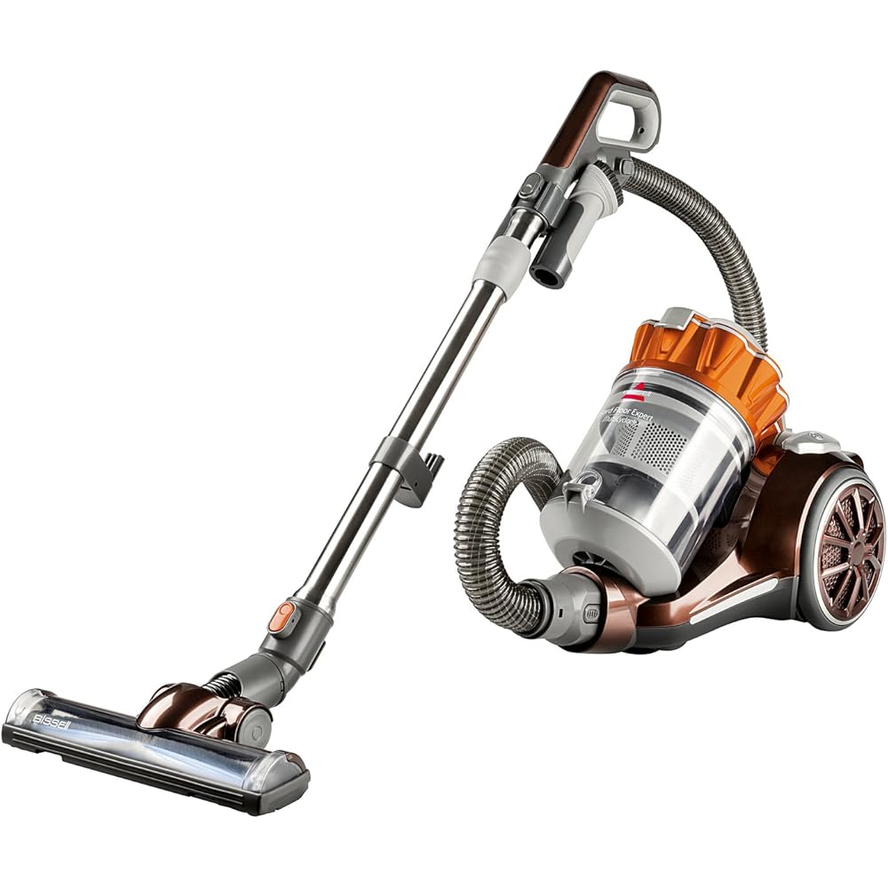 - Bissell Hard Floor Expert Multi-Cyclonic Bagless Canister Vacuum, 1547 - Corded