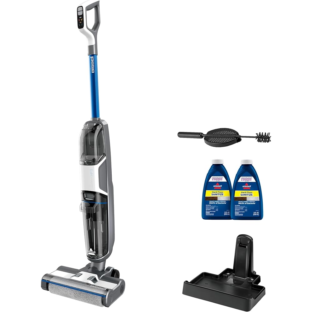 - Bissell Crosswave HF3 Cordless Wet/Dry Vacuum Cleaner and Mop, Multi-Surface and Hardwood Floor Cleaner, 3649A