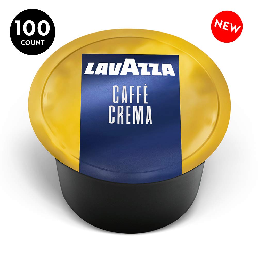 Lavazza Blue Single Espresso Caffe Crema Coffee Capsules, Value Pack, Blended and roasted in Italy, Sweet blend from its aromatic notes of biscuits and jasmine,100% Arabica, 100 Count : Grocery & Gourmet Food