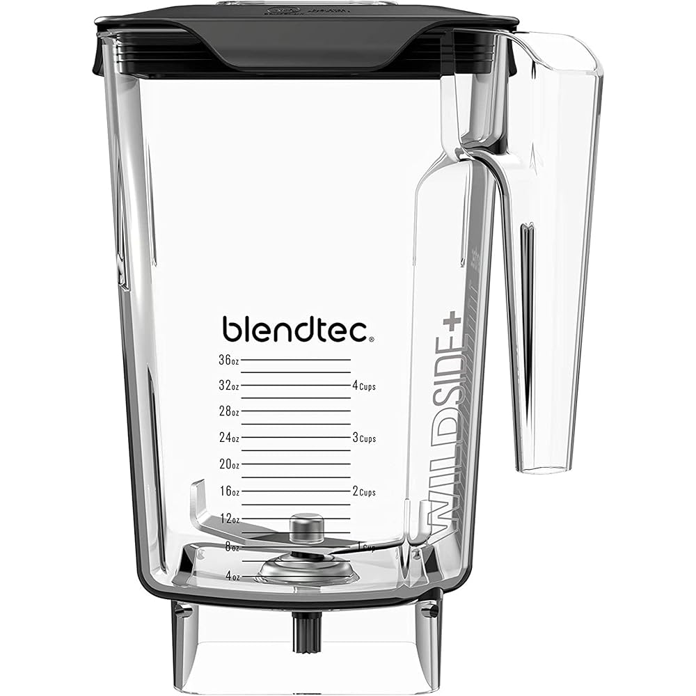 Blendtec 90 oz WildSide+ Jar - Replacement Kitchen Blender Jar - Compatible with All Blendtec Blenders - 36 oz Blending Capacity - Clear : Home & Kitchen