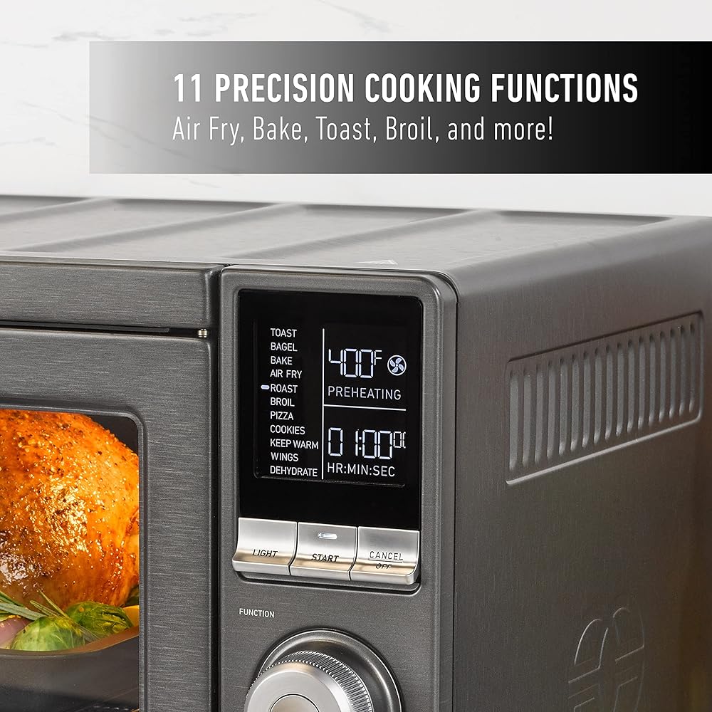 Calphalon® Performance Countertop French Door Air Fryer Oven, 11-in-1 Convection Toaster Oven : Home & Kitchen