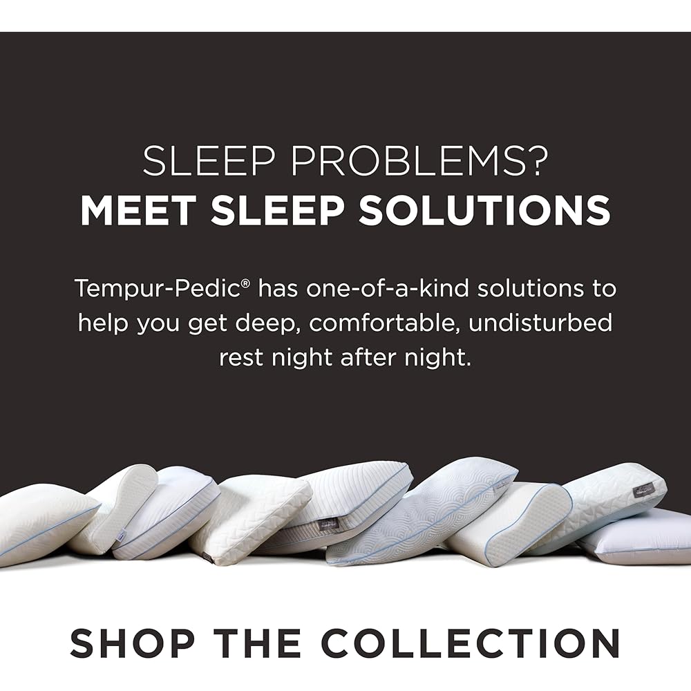 Tempur-Pedic TEMPUR-Ergo Neck Pillow, Medium Profile, White : Home & Kitchen