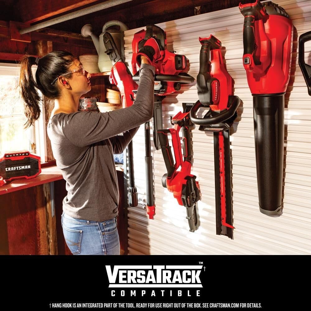 CRAFTSMAN V20 Cordless Stick Vacuum Kit, Removable Battery Included (CMCVS001D1) -