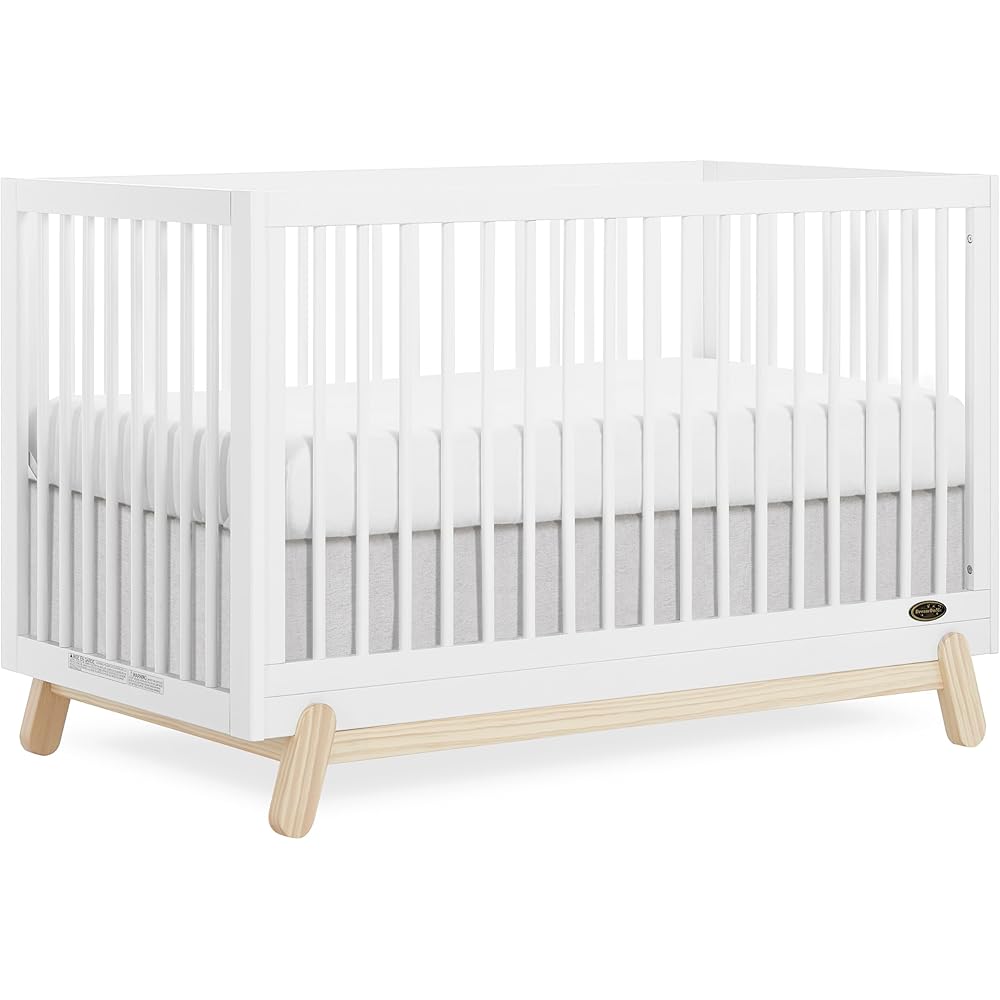 : Dream On Me Hygge 5-in-1 Convertible Crib in Weathered Vintage Oak, JPMA & Greenguard Gold Certified, Converts from Baby Crib to Toddler Bed, Daybed/Kids Sofa and Full-Size Bed : Baby