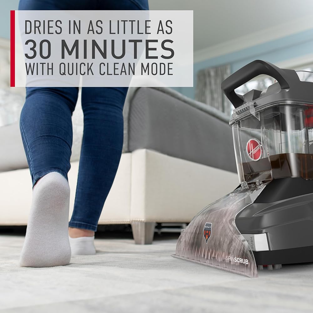 - Hoover PowerScrub XL Pet Carpet Cleaner Machine for Carpet and Upholstery, Deep Cleaning Shampooer Machine with Multi-Purpose Tools, Powerful Suction, Pair with Hoover Cleaner Solution