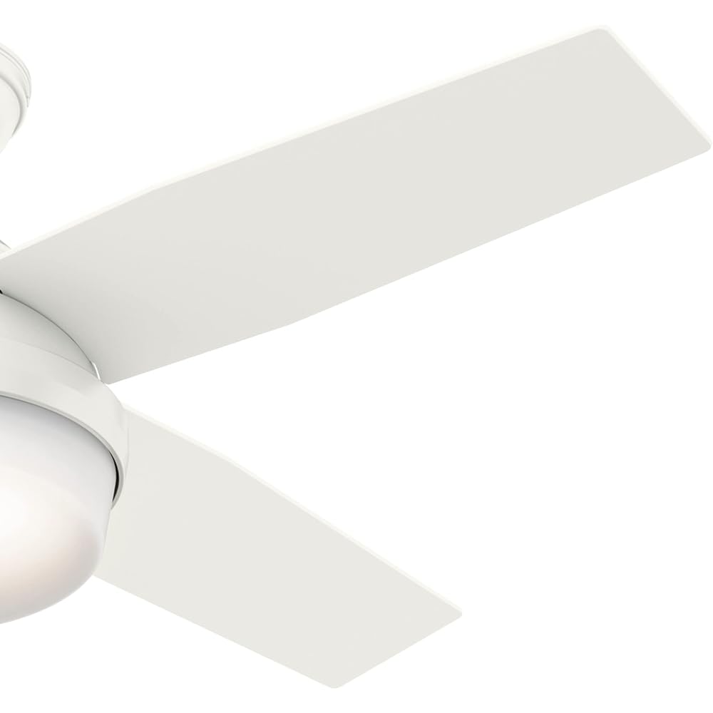Hunter 59246 Dempsey Ceiling Fan 44 inches Fresh White -