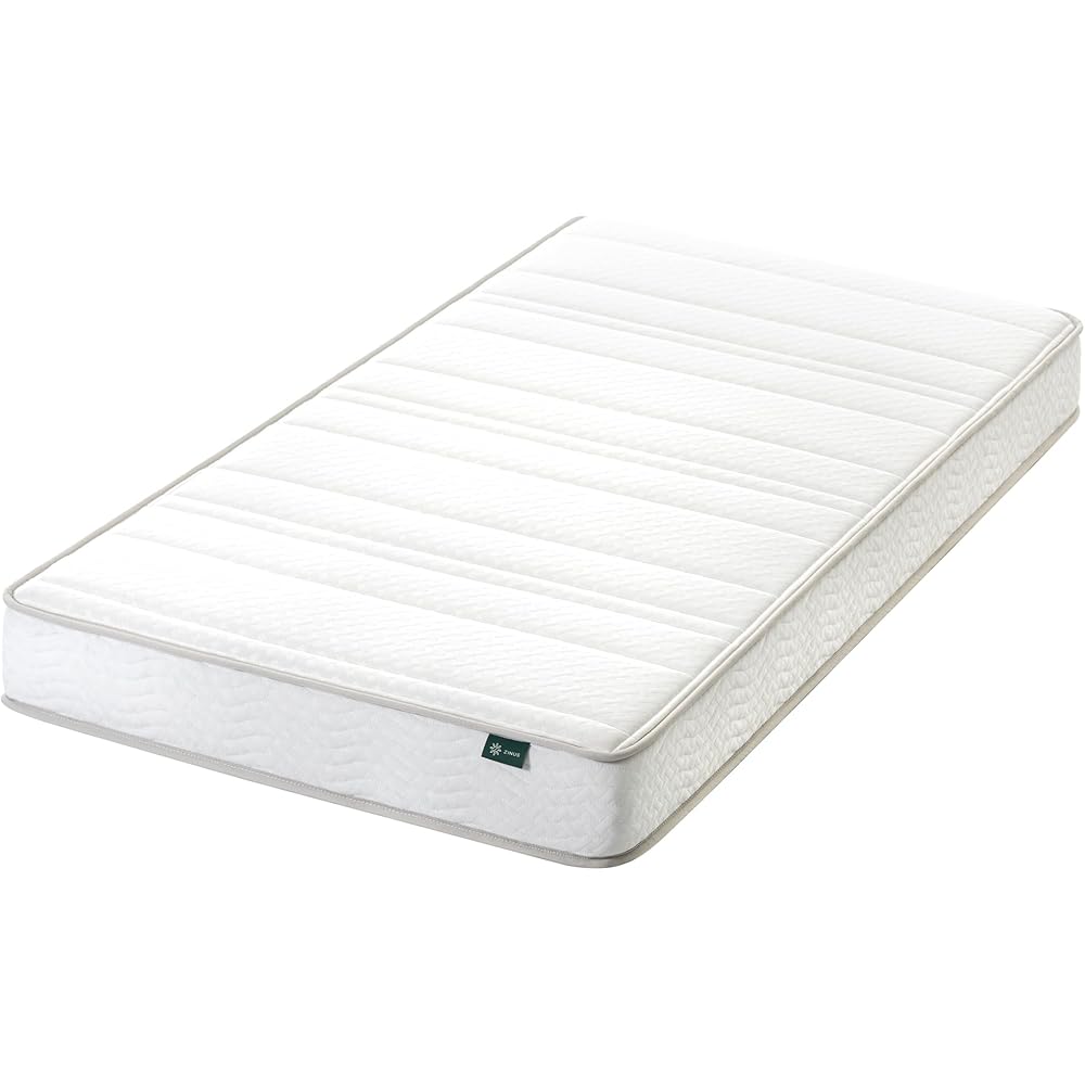 ZINUS 6 Inch Foam and Spring Hybrid Mattress [New Version], Twin, Medium Firmness, Durable Support, Certified Safe Foams & Fabric, Mattress in A Box : Home & Kitchen