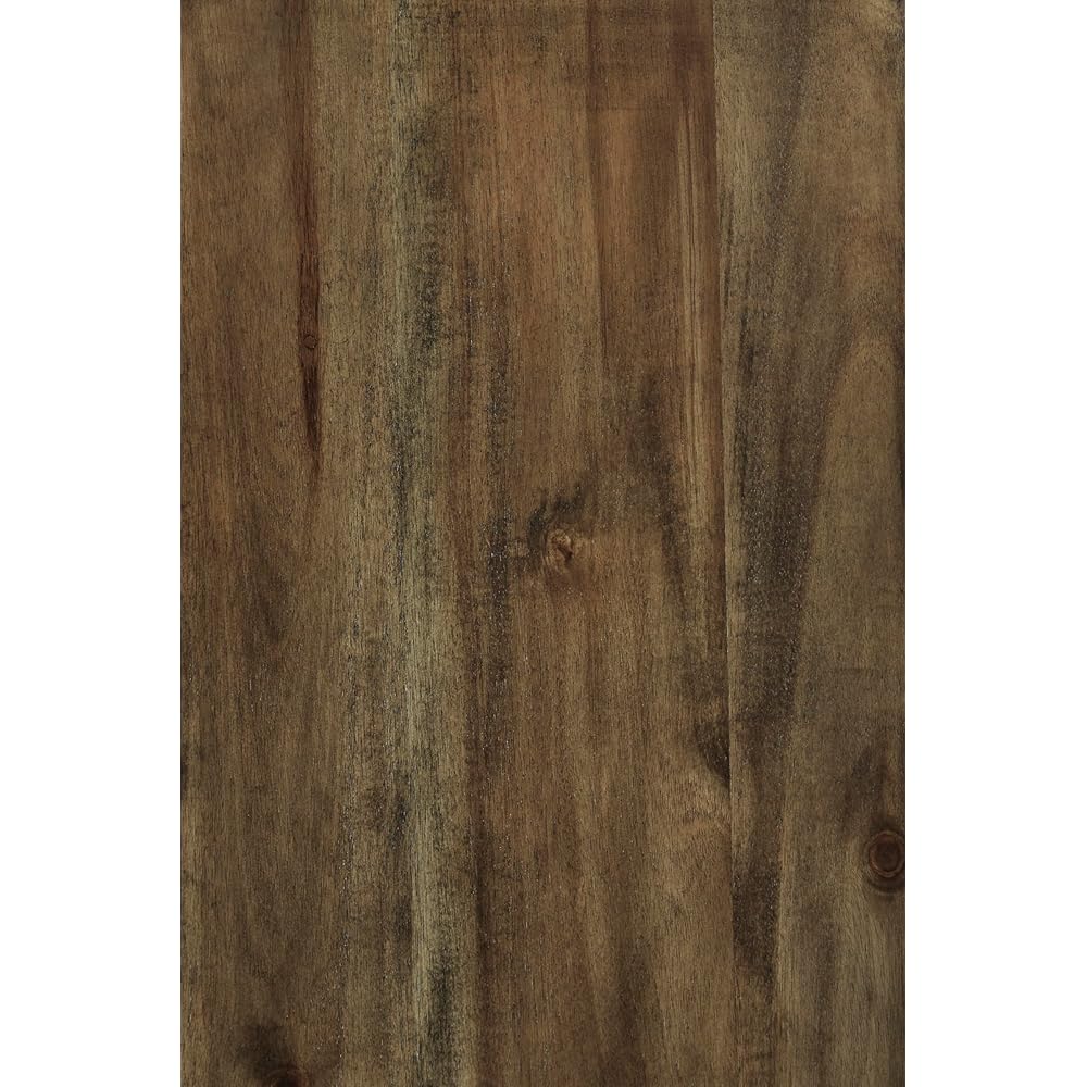 - Signature Design by Ashley Moriville Casual Rustic Upholstered Dining Bench, Grey & Brown - Table Benches