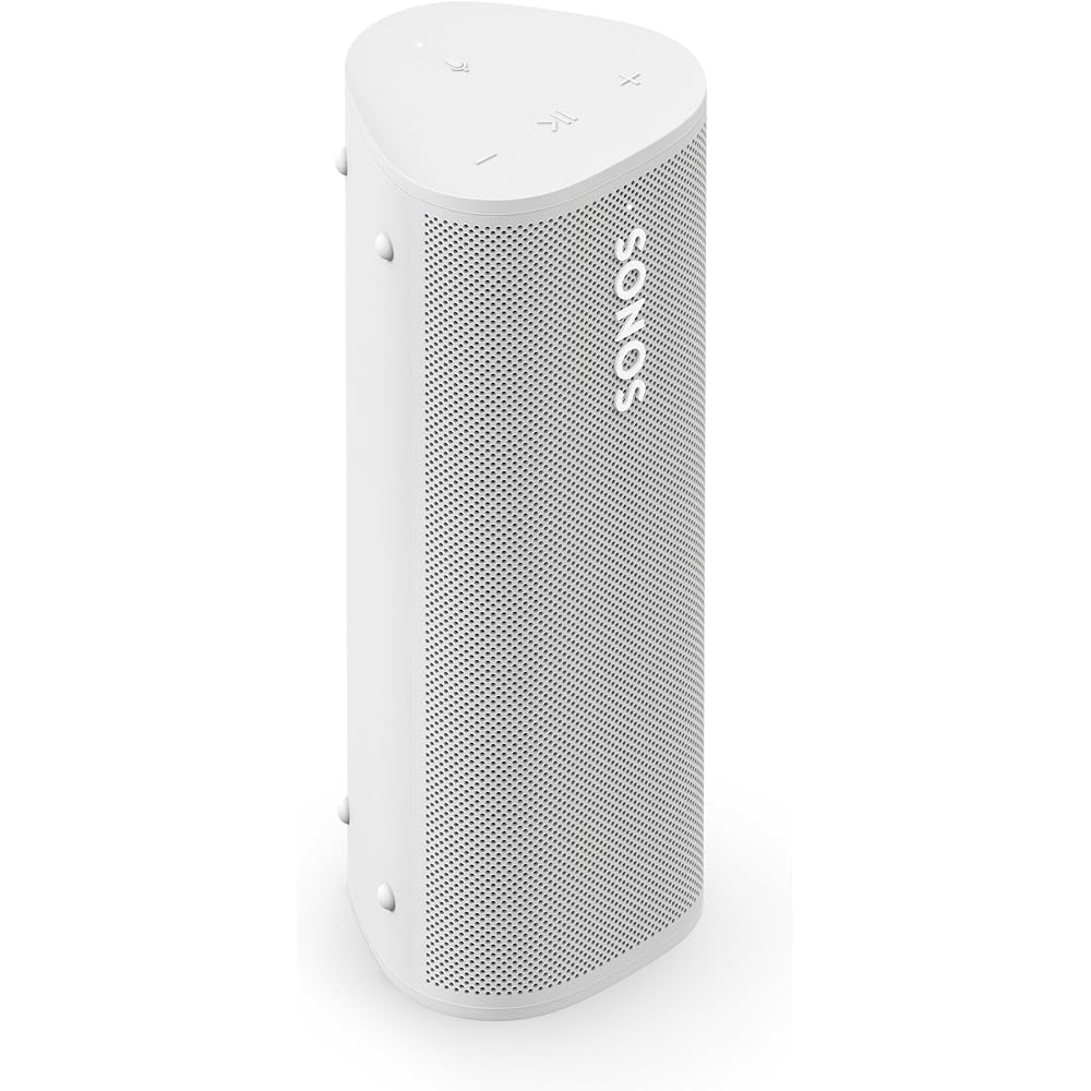 Sonos Roam 2 - White - Portable Waterproof Bluetooth Speaker : Electronics