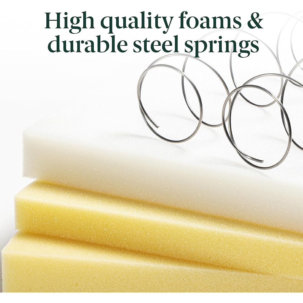 ZINUS 6 Inch Foam and Spring Hybrid Mattress, 75