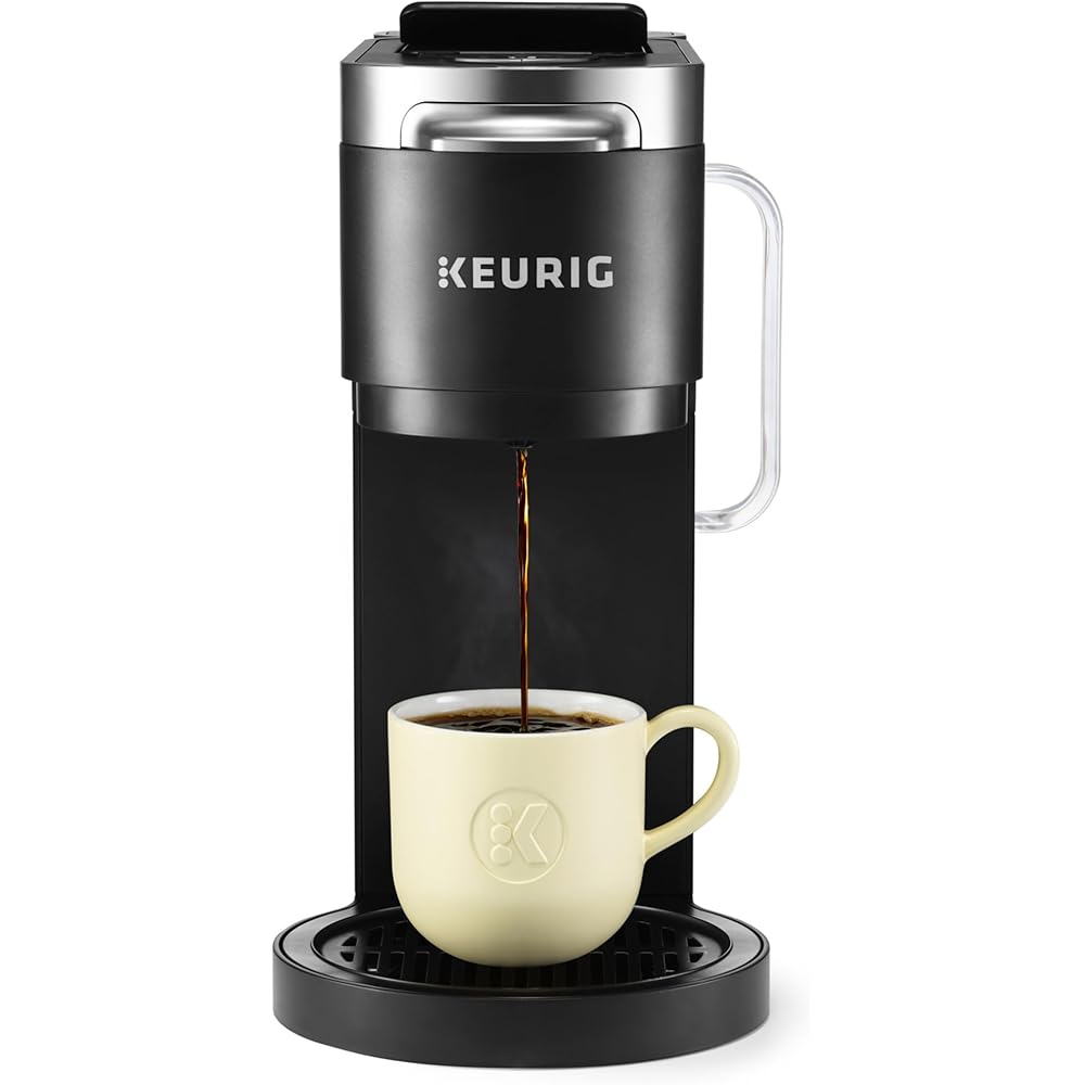 Keurig K-Duo Plus Single Serve & Carafe Coffee Maker, Multi-Position 60oz Removable Reservoir, Programmable Auto Brew Carafe, Black: Home & Kitchen
