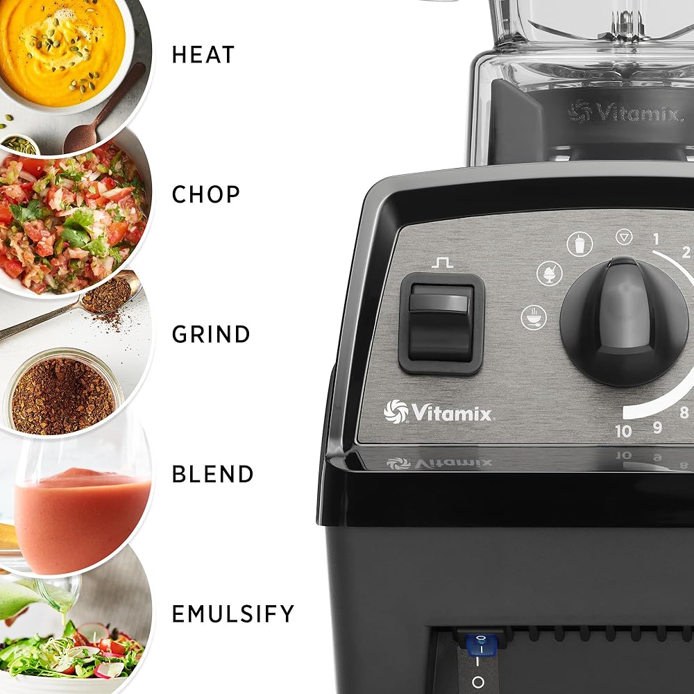 Vitamix Propel Series 510 Professional Grade Blender, 3 Presets: Smoothie, Frozen Dessert and Hot Soup, 48oz Pitcher, Black: Home & Kitchen