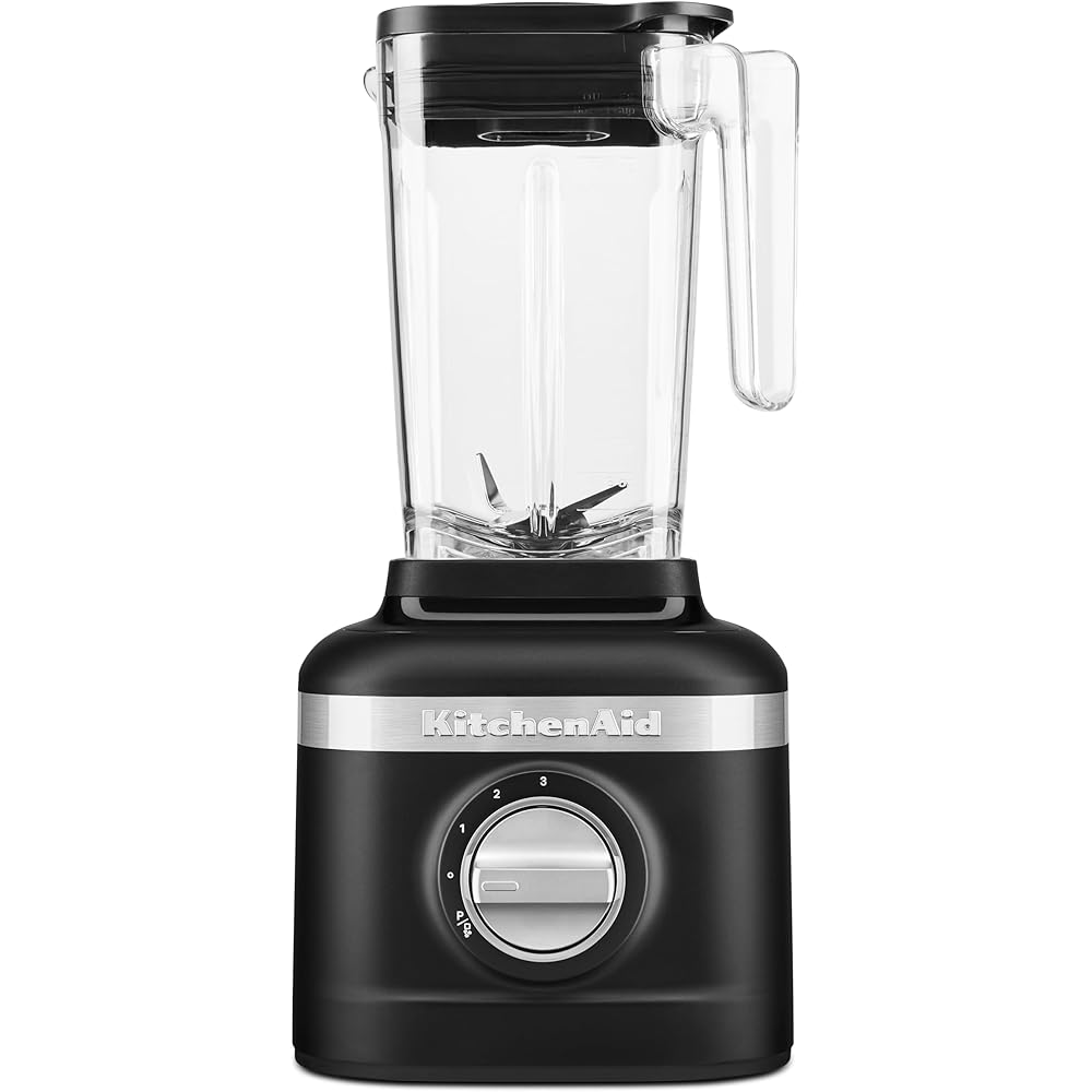 KitchenAid K150 3 Speed Ice Crushing Blender with 2 Personal Blender Jars - KSB1332Y,Black Matte, 48 oz: Home & Kitchen