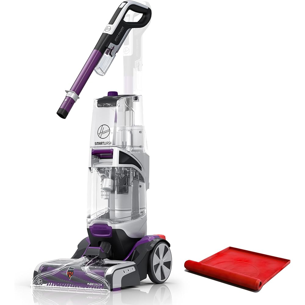 - Hoover SmartWash Pet Automatic Carpet Cleaner Machine with Spot Chaser Wand and Storage Mat, Deep Cleaning Carpet Shampooer Machine, Pair with a Hoover Carpet Cleaner Solution