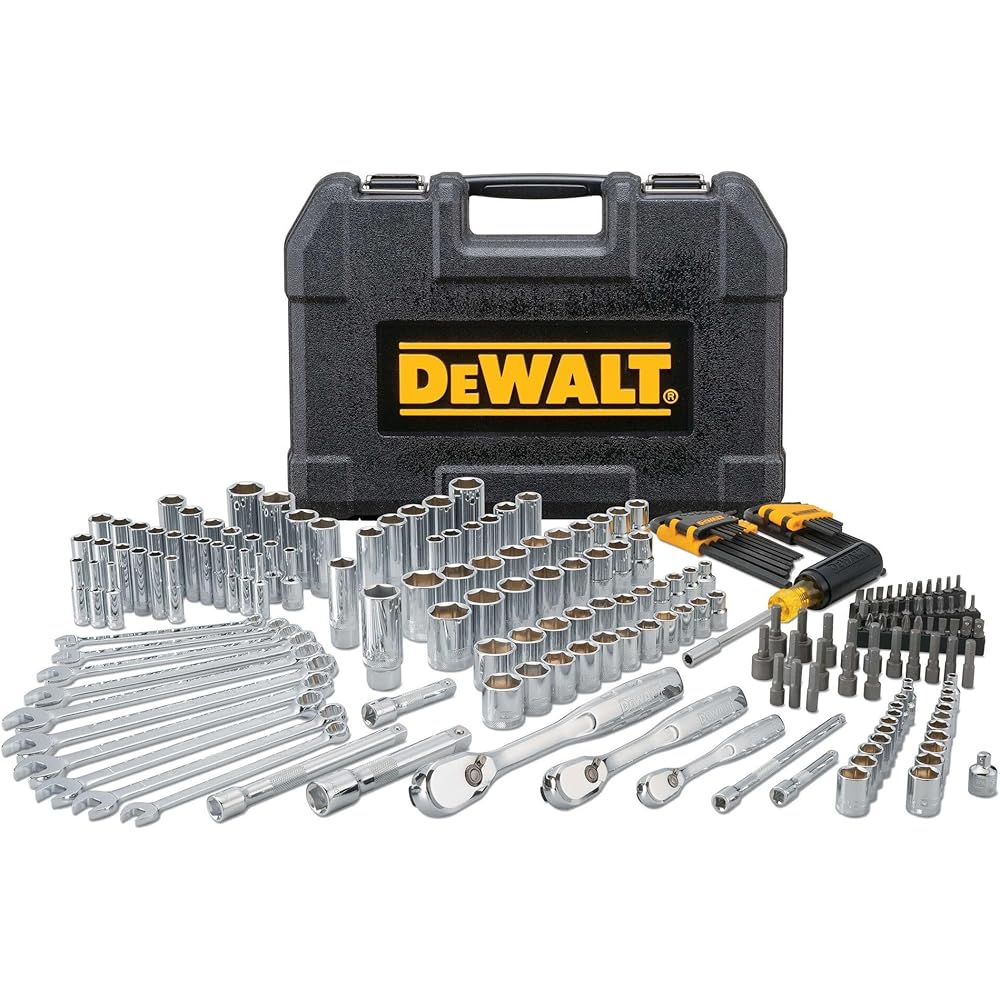 DEWALT Mechanics Tool Set, 1/4