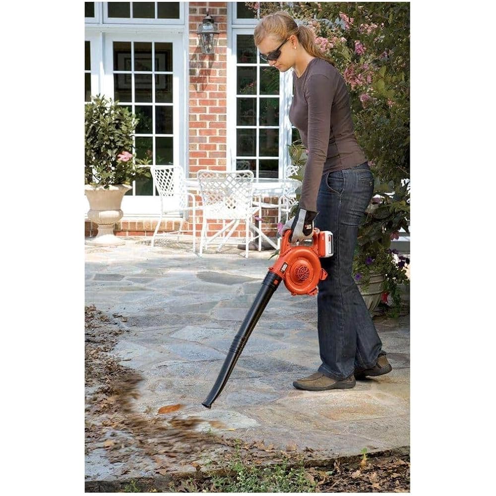: BLACK+DECKER 40V MAX Cordless Battery Operated Leaf Blower, Hard Surface Sweeper, Variable Speed Up to 120 MPH, Battery and Charger Included (LSW36) : Lawn And Garden Blower Vacs : Home & Kitchen