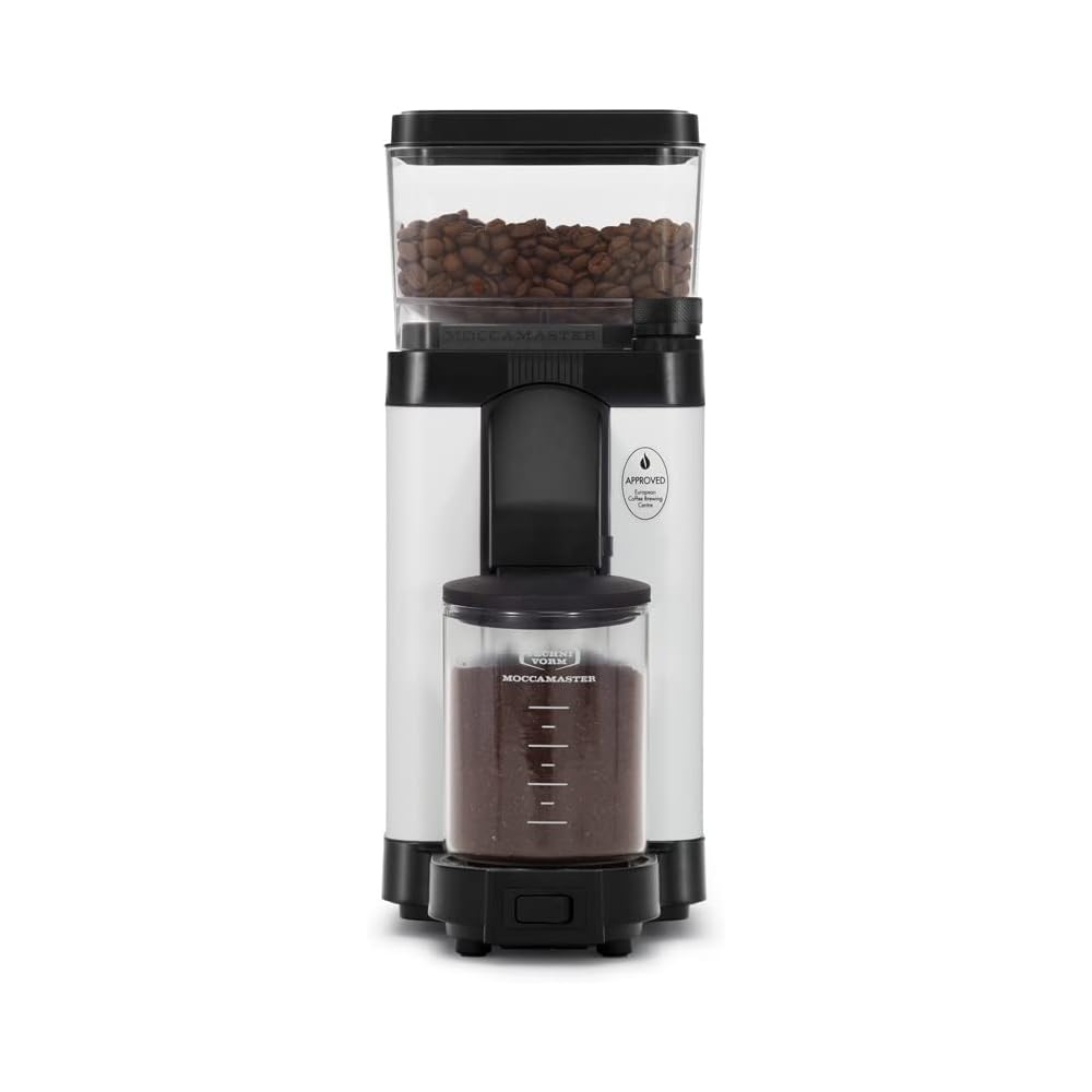 Technivorm Moccamaster 49522 KM5 Burr Coffee Grinder, Matte White : Home & Kitchen
