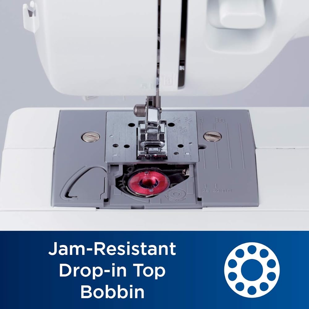 Brother XM2701 Sewing Machine, Lightweight, Full Featured, 27 Stitches, 6 Included Feet