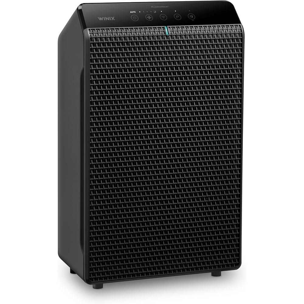 WINIX 5520 Air Purifier for Home Large Room Up to 1882 Ft² in 1 Hr With Air Quality Monitor, True HEPA, High Deodorization Carbon Filter and Auto Mode, Captures Pet Allergies, Smoke, Dust. : Home & Kitchen