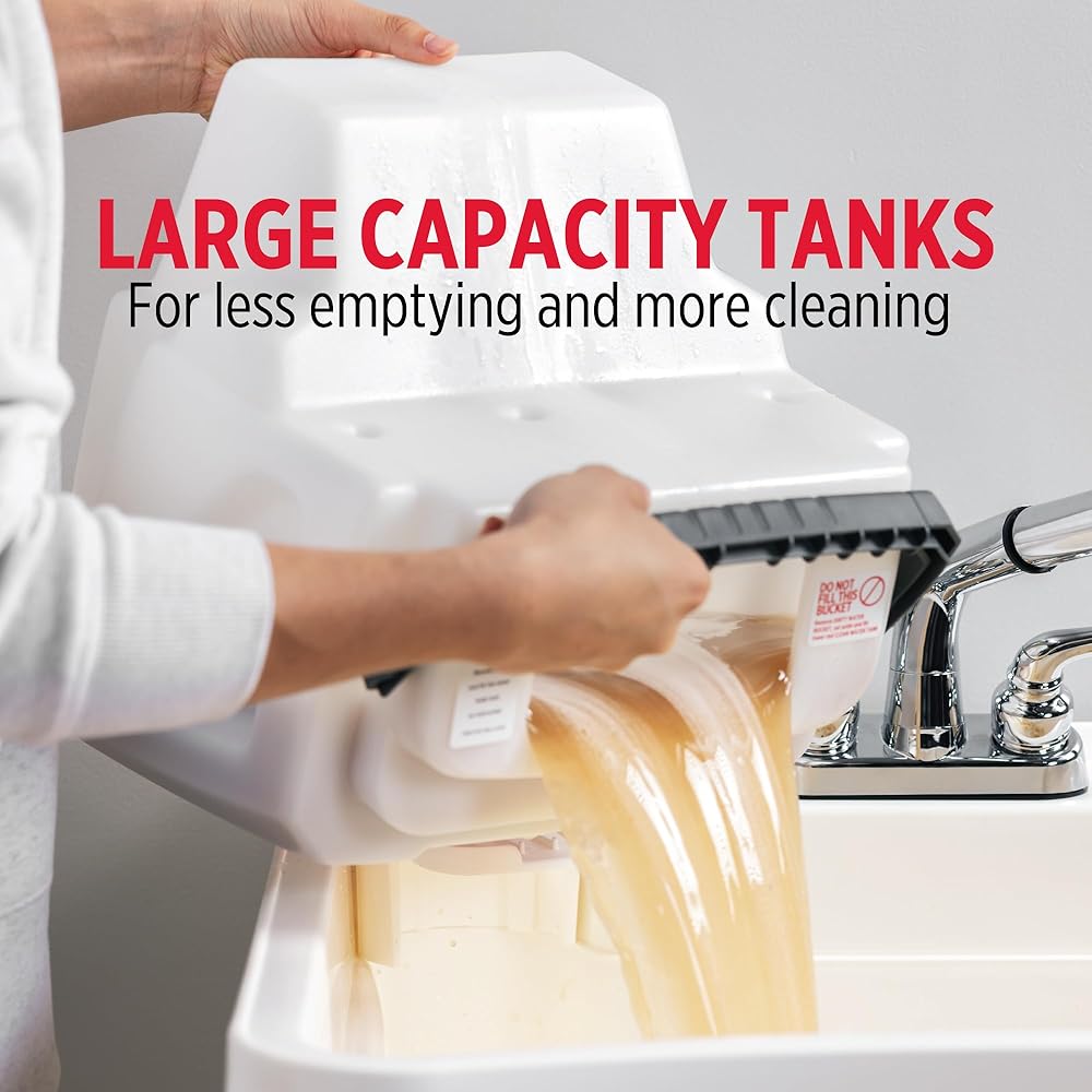 Rug Doctor Mighty Pro X3 Commercial Carpet Cleaner – Large Red Pet Pack, Includes 48 oz. Pet Carpet Cleaner Solution, Commercial Carpet Cleaning Machine, Powerful One Pass Cleaning System