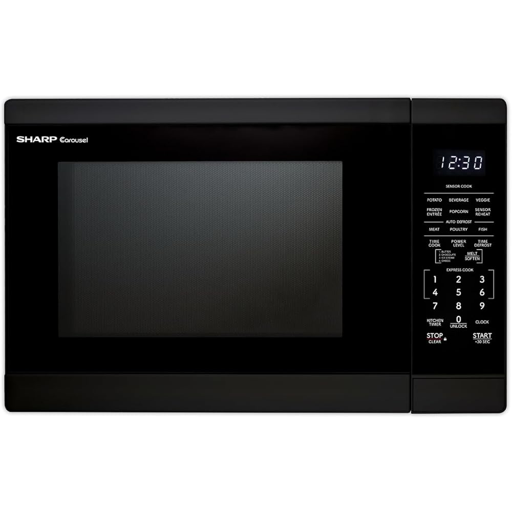 SHARP Countertop Microwave Oven with Removable 12.4