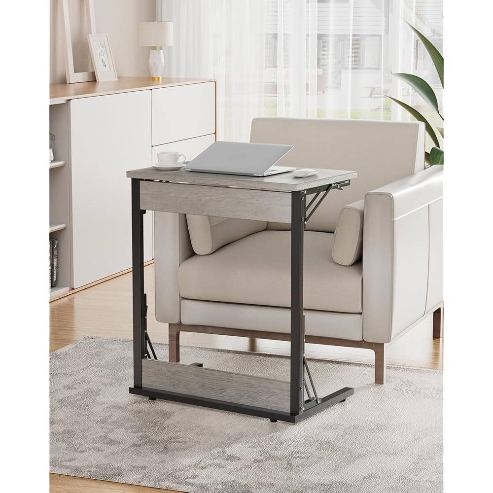 Tatub Folding TV Tray Table Set of 2, 24