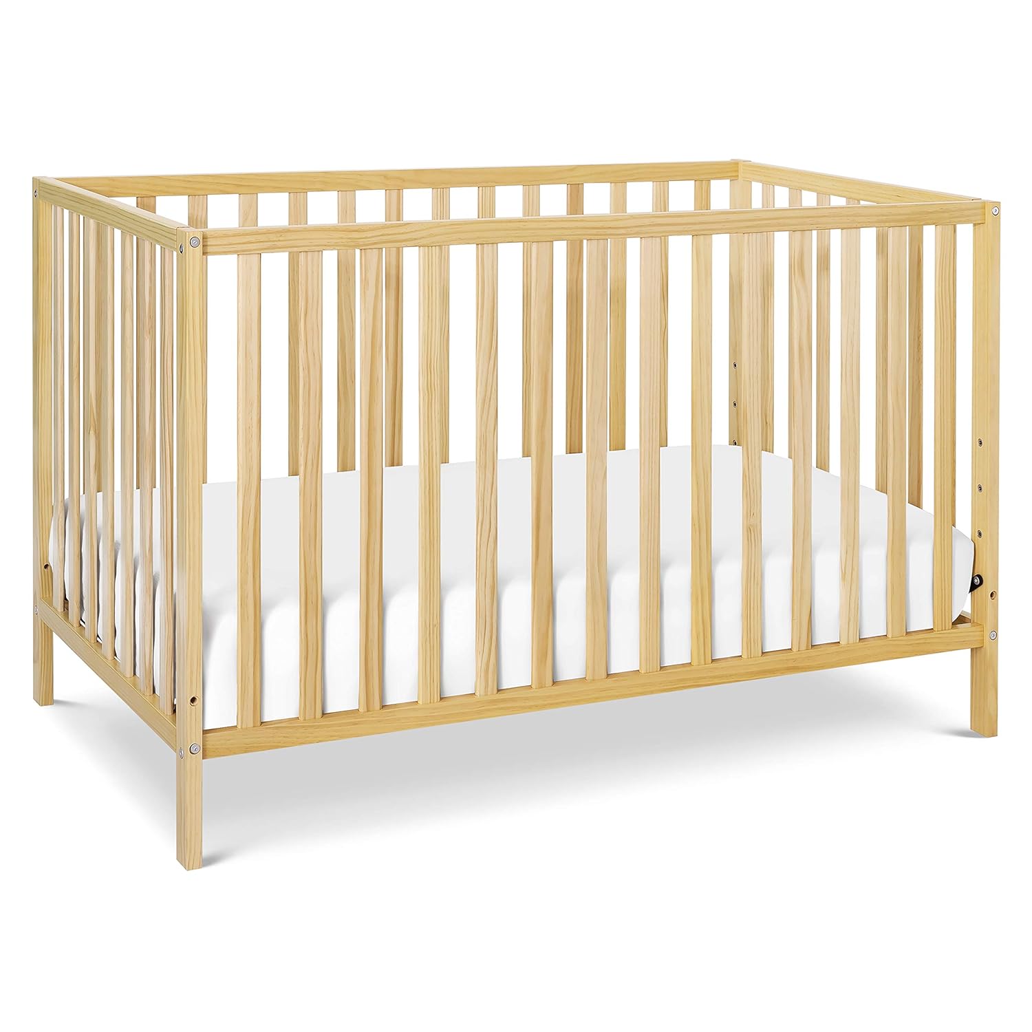 : daVinci Union 4-in-1 Convertible Crib - GREENGUARD Gold Certified - Convertible Baby Crib to Toddler Bed, Daybed, Full-Size Bed - Wooden Baby Bed w/Four Adjustable Heights - Natural : Baby