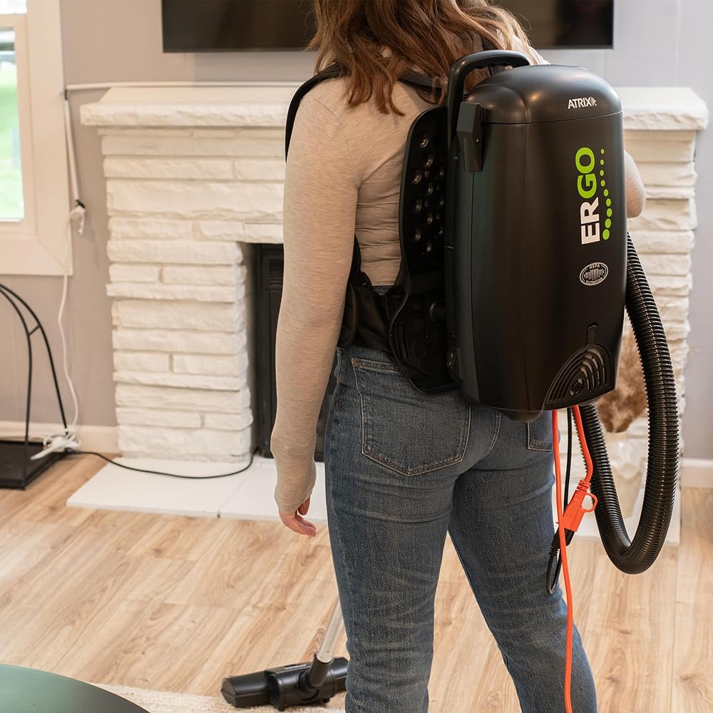 Atrix HEPA Backpack Vacuum : Atrix