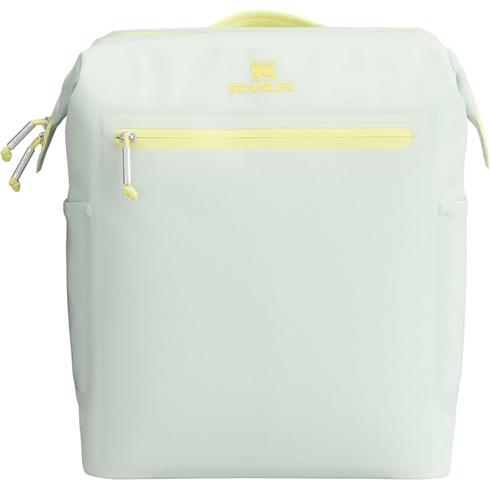 Stanley All Day Madeleine Midi Backpack Soft Cooler 14.8 Quarts | 20 Can Cooler with Handle and Shoulder Straps | Stays Cold for a Day | Insulated Travel Bag with Zipper | BPA-Free | Mist : Clothing, Shoes & Jewelry