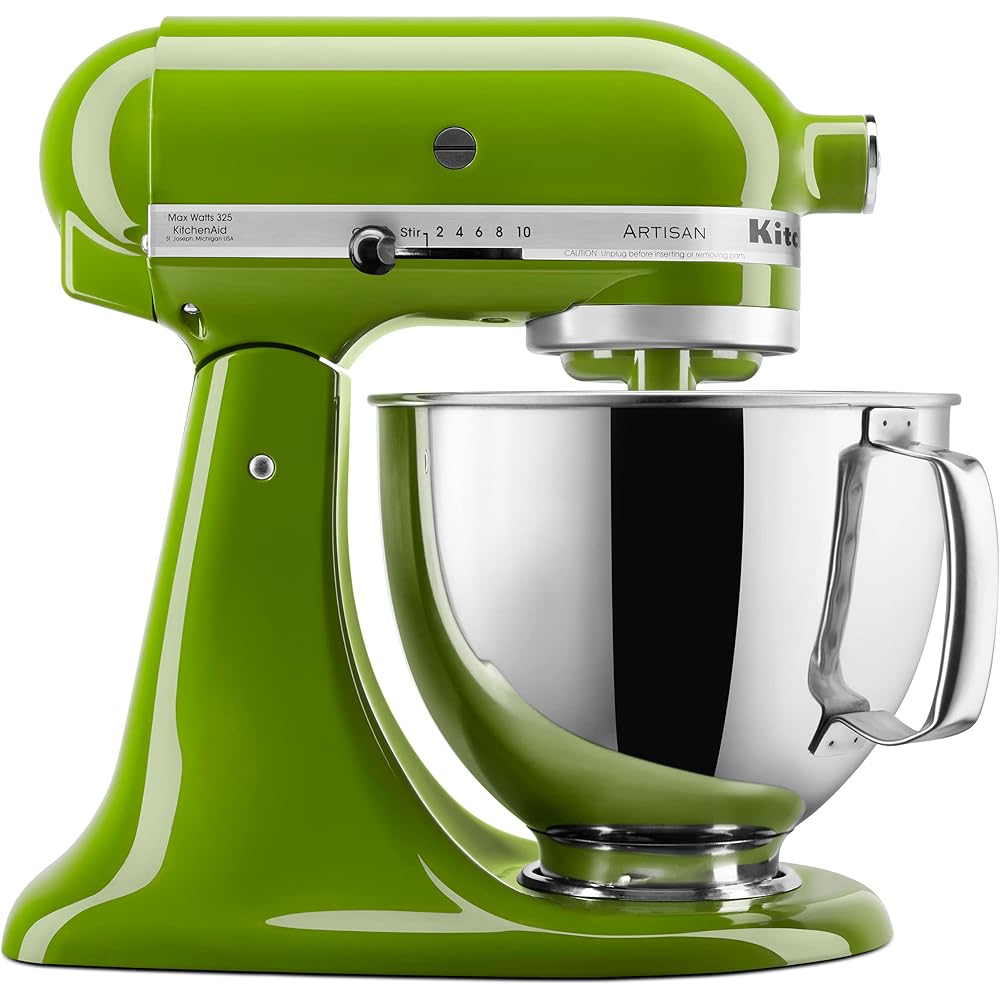 KitchenAid Artisan Series 5 Quart Tilt Head Stand Mixer with Pouring Shield KSM150PS, Matcha: Home & Kitchen