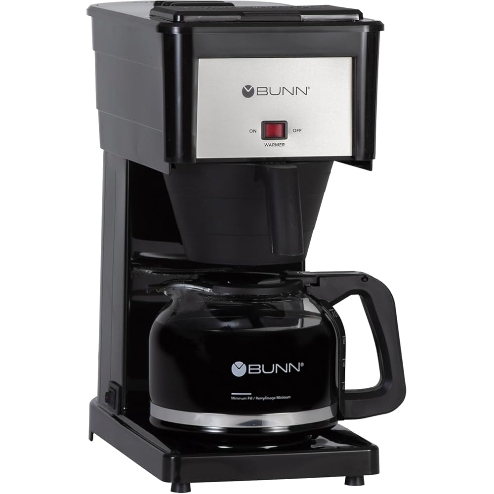BUNN GRBD Velocity Brew High Altitude Original 10-Cup Home Brewer, Black: Bunn Coffee Maker: Home & Kitchen