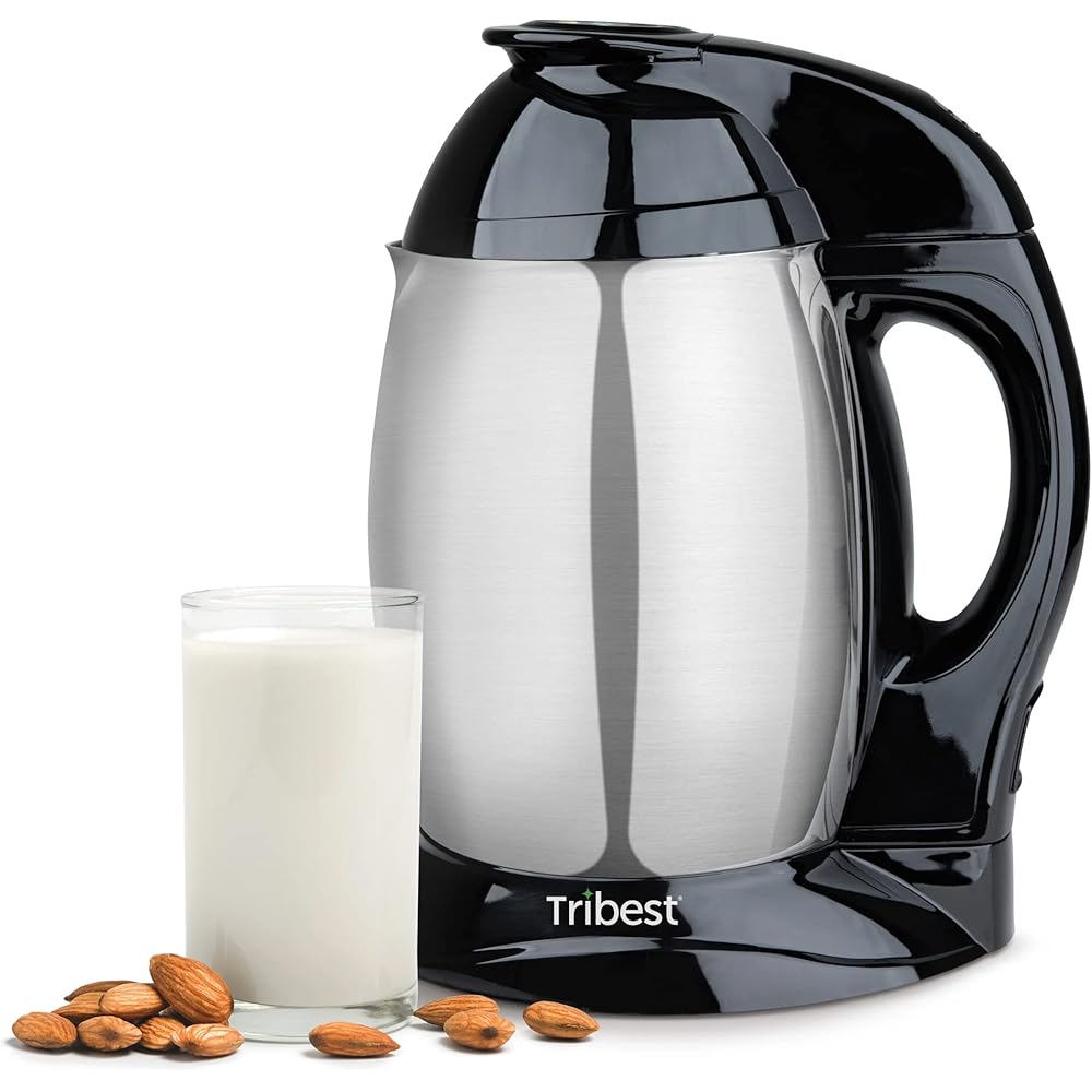 Tribest SB-130 Soyabella, Automatic Soy Milk and Nut Milk Maker Machine, Stainless Steel Large,Silver: Electric Food Grinders: Home & Kitchen